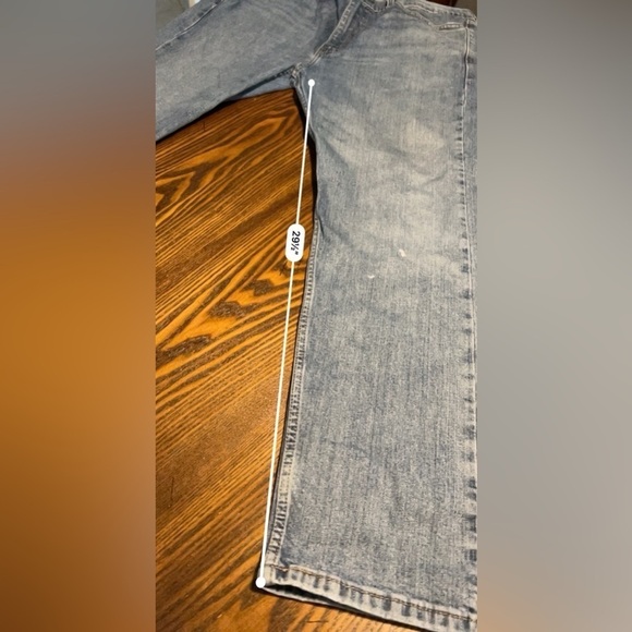 Levi’s Regular Fit 505 36x30 Men’s Blue Jeans 36 straight leg - Picture 12 of 16